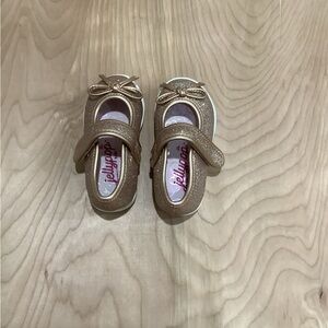 Jellypop Kids Gold Mary Jane Shoes